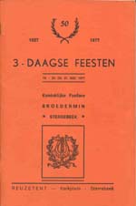 Programmaboekje 50-jarig bestaan
