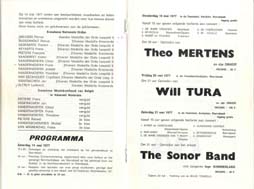Programme 3-daagse feesten 1977